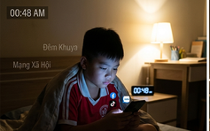 Mối nguy khi học sinh sử dụng mạng xã hội vào khung giờ khuya