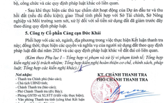 Cảng cạn IDC Đức Khải ‘treo’ 15 năm, thanh tra phát hiện nhiều sai phạm