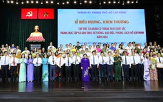 TP.HCM tuyên dương 358 tập thể, cá nhân học và làm theo gương Bác Hồ