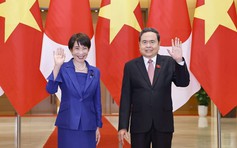 Chủ tịch Quốc hội Trần Thanh Mẫn hội kiến Thủ tướng Takaichi Sanae