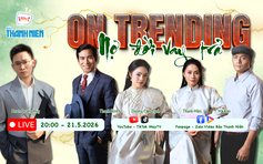 Dàn diễn viên phim 'Nợ đời vay trả' họp mặt 'đấu tố' trong chương trình On Trending