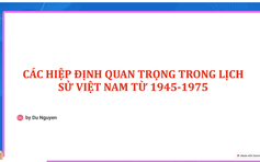 Bí quyết ôn thi tốt nghiệp THPT đạt điểm cao: Hiệp định quan trọng trong lịch sử