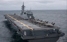 Tàu khu trục hoán cải của Nhật sắp thử nghiệm với F-35B của Mỹ