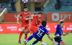 ‘Bắt’ Thể Công Viettel phải chia điểm, PVF-CAND thoát đáy ngoạn mục: Đua trụ hạng vẫn cực khó đoán