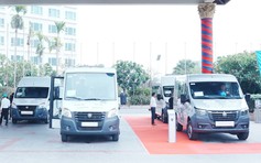 Xe thương mại GAZ từ nhà máy Đà Nẵng chào sân thị trường Campuchia