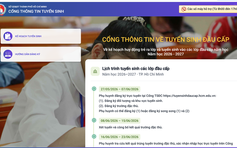 Hôm nay, phụ huynh TP.HCM bắt đầu đăng ký tuyển sinh lớp 1, 6