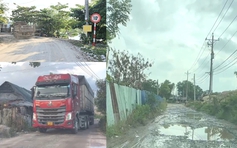 Trên đường nát, dưới sông lở: Cuộc sống đảo lộn của người dân Phú An, TP.HCM
