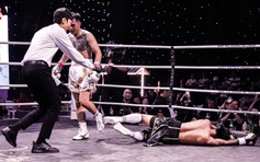 Võ sĩ Việt Nam tung cú móc trái cực hiểm, thắng knock-out tay đấm Thái Lan
