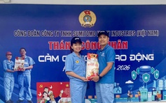 Quà nhỏ, ý nghĩa lớn trong Tháng Công nhân