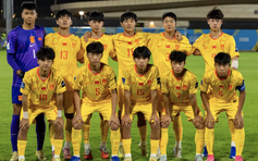 U.17 Trung Quốc bại trận trước U.17 Nhật Bản: Mộng World Cup sắp tan vỡ