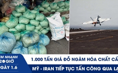 Xem nhanh 20h ngày 1.6: 1.000 tấn giá đỗ ngâm hóa chất cấm | Mỹ - Iran tiếp tục tấn công qua lại