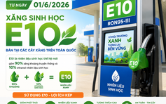 Giá xăng dầu hôm nay 1.6.2026: Xăng E10 có thể giảm tiếp trong tuần này?