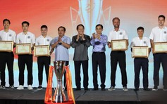 Bộ trưởng Lương Tam Quang chúc mừng thành tích xuất sắc của CLB CAHN: Chức vô địch V-League rất xứng đáng