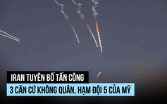 Iran tấn công trả đũa vào căn cứ không quân, Hạm đội 5 của Mỹ