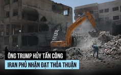 Ông Trump hủy tấn công vì 'sắp đạt thỏa thuận', Iran phủ nhận