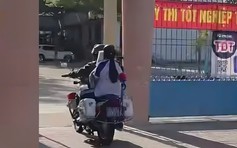 Nhớ nhầm lịch thi tốt nghiệp THPT, nữ sinh được công an hỗ trợ khẩn cấp