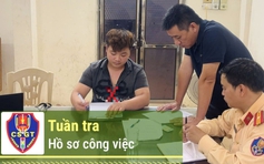Một CSGT bị 'ma men' kéo lê 300 m trên đường