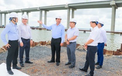 Cầu Đại Ngãi 1 phấn đấu thông xe sớm hơn 6 tháng