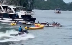 Lật tàu chở khách trên vịnh Lan Hạ, 1 người tử vong