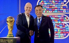 Chủ tịch FIFA và Chủ tịch VFF trao đổi về phát triển bóng đá Việt Nam