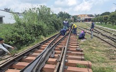 Ga xe lửa Đà Lạt và đường ray được sửa chữa sau hơn 30 năm khai thác