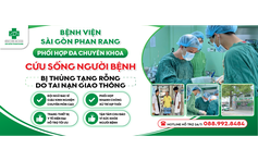 Bệnh viện Sài Gòn Phan Rang phối hợp đa chuyên khoa cứu sống người bệnh bị thủng tạng rỗng do tai nạn giao thông