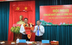 Nguyên Phó chủ tịch UBND thành phố Cần Thơ làm Phó trưởng ban Nội chính