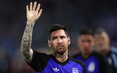 Messi tập riêng trong ngày đầu hội quân cùng đội tuyển Argentina
