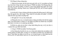 Hơn 500 sản phẩm mỹ phẩm bị yêu cầu thu hồi trong gần 3 tuần qua
