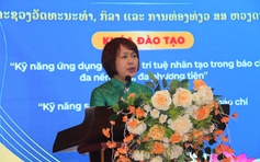 Việt Nam hỗ trợ đào tạo kỹ năng báo chí hiện đại cho nhà báo Lào