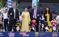 Victoria School tổ chức giải đua xe thăng bằng quy tụ gần 300 vận động viên nhí