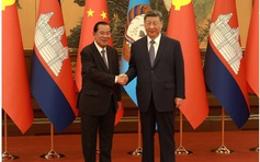 Ông Tập Cận Bình nói gì khi gặp ông Hun Sen ở Bắc Kinh?