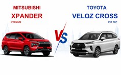 Mua xe 7 chỗ tầm giá 650 triệu, chọn Mitsubishi Xpander hay Toyota Veloz Cross?