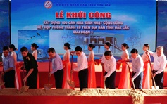 Khởi công 100 căn nhà tránh lũ cộng đồng ở Đắk Lắk