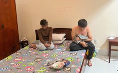Kiểm tra nhà nghỉ, công an phát hiện 13 người sử dụng ma túy