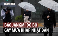 Nhiều nơi ở Nhật Bản phải sơ tán khẩn vì bão Jangmi