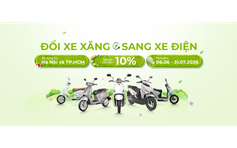 YADEA thúc đẩy chuyển đổi từ xe xăng sang xe điện, hỗ trợ người dùng Việt Nam