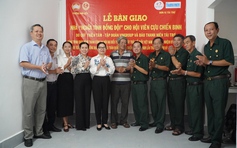 Báo Thanh Niên bàn giao nhà tặng cựu chiến binh