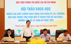 Tôi luyện đội ngũ cán bộ dẫn dắt siêu đô thị mang tên Bác