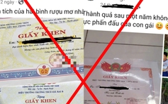 Công an cảnh báo mối nguy hiểm khó lường từ việc khoe giấy khen, bảng điểm