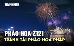 DIFF 2026: Pháo hoa Z121 'vẽ' cây cọ trên bầu trời Đà Nẵng