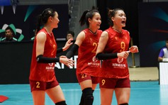 Thắng nhọc nhằn Indonesia, đội tuyển bóng chuyền nữ Việt Nam mất ngôi đầu bảng AVC Cup