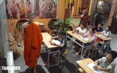 Ngôi chùa trong hẻm nhỏ ở TP.HCM, nơi trẻ em Khmer học tiếng mẹ đẻ mỗi tối