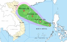 Áp thấp nhiệt đới vừa hình thành, sắp mạnh lên thành bão số 1 trên Biển Đông
