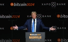 Tổng thống Trump kiếm được gần 1,2 tỉ USD từ tiền kỹ thuật số