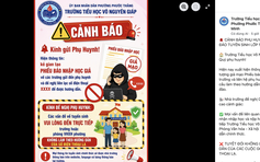Nên đến trực tiếp trường, phòng VH-XH phường hỏi tuyển sinh đầu cấp, tránh bị lừa đảo