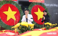 Đồng Nai: Trang trọng lễ truy điệu, an táng 63 hài cốt liệt sĩ