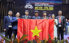 Việt Nam đạt thành tích Olympic vật lý quốc tế cao nhất trong lịch sử tham dự