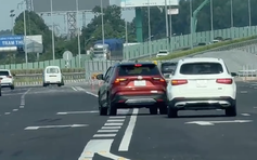 3 xe cùng nhập cao tốc, chỉ 1 xe bị phạt: Khác nhau đúng 30 m