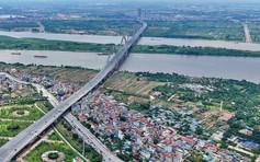 Hà Nội xây dựng hệ thống đê hiện đại, đảm bảo an toàn với mực nước lũ